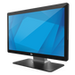 CUBETOUCH Elo E351806 2402L 24-inch LCD Desktop, Full HD, Projected Capacitive 10-touch, USB Controller, Clear - Cubetouch