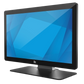 CUBETOUCH Elo E351600 2202L 22-inch LCD Desktop, Full HD, PCAP 10-touch, USB, Clear, With Stand - Cubetouch
